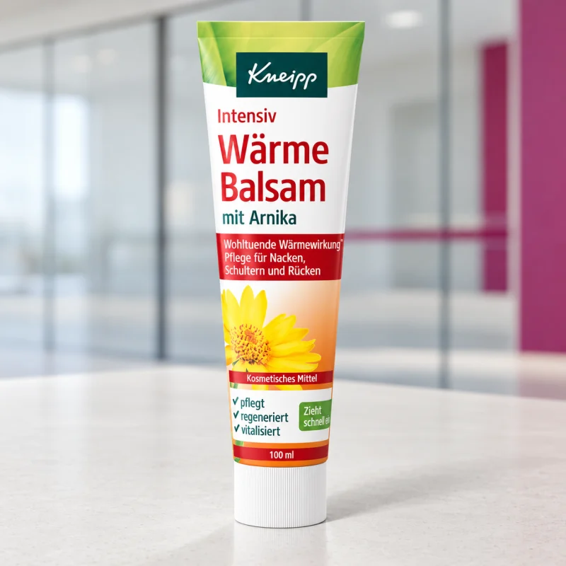 Kneipp Arnica Active загряващ масажен гел, 100 мл